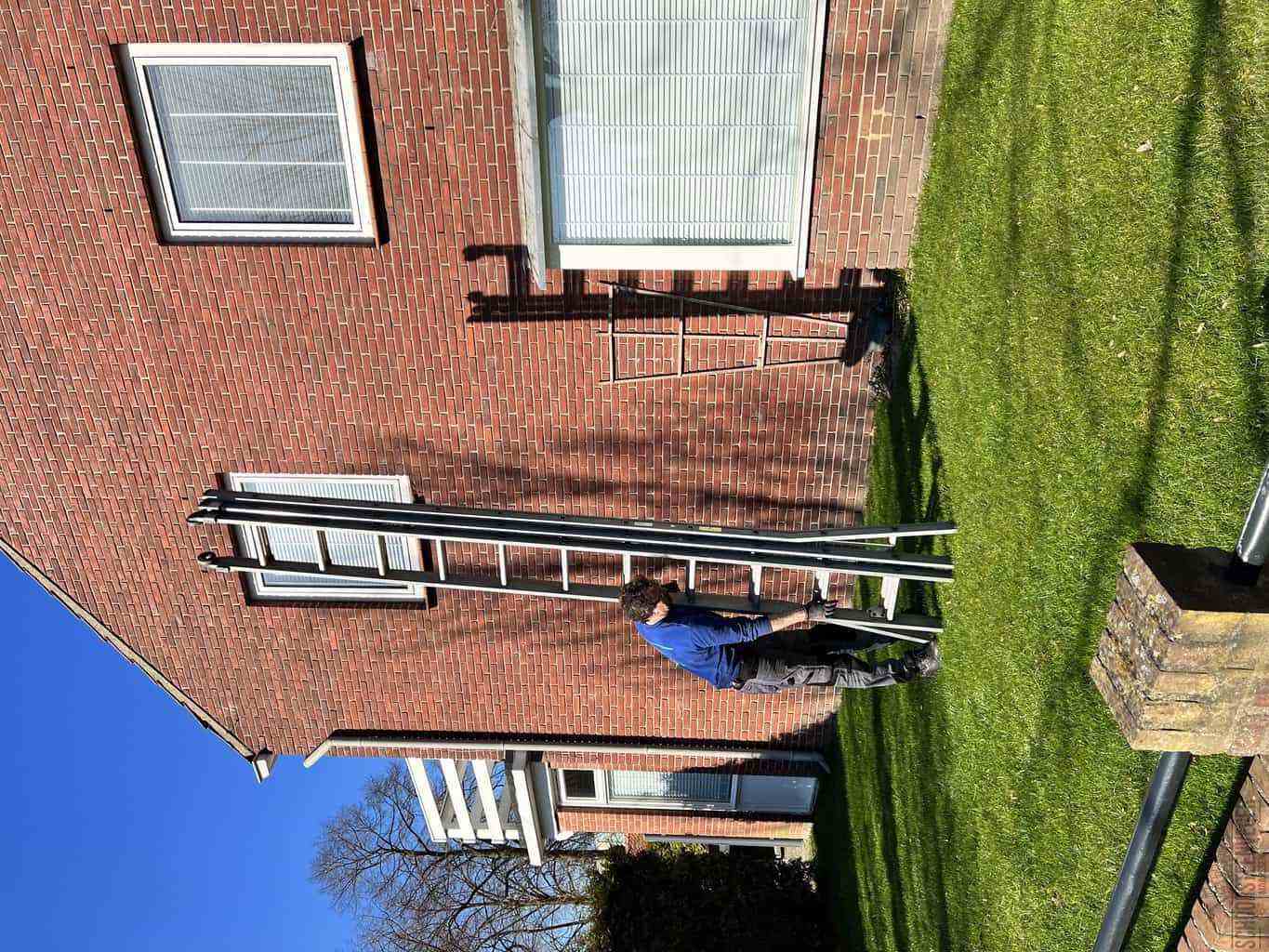 Maarssen schoorsteenveger huis ladder